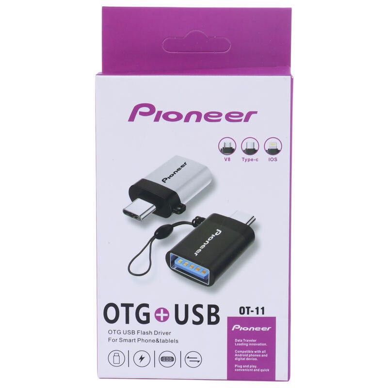 تبدیل USB OTG به تایپ سی پایونیر OT-11 - 4