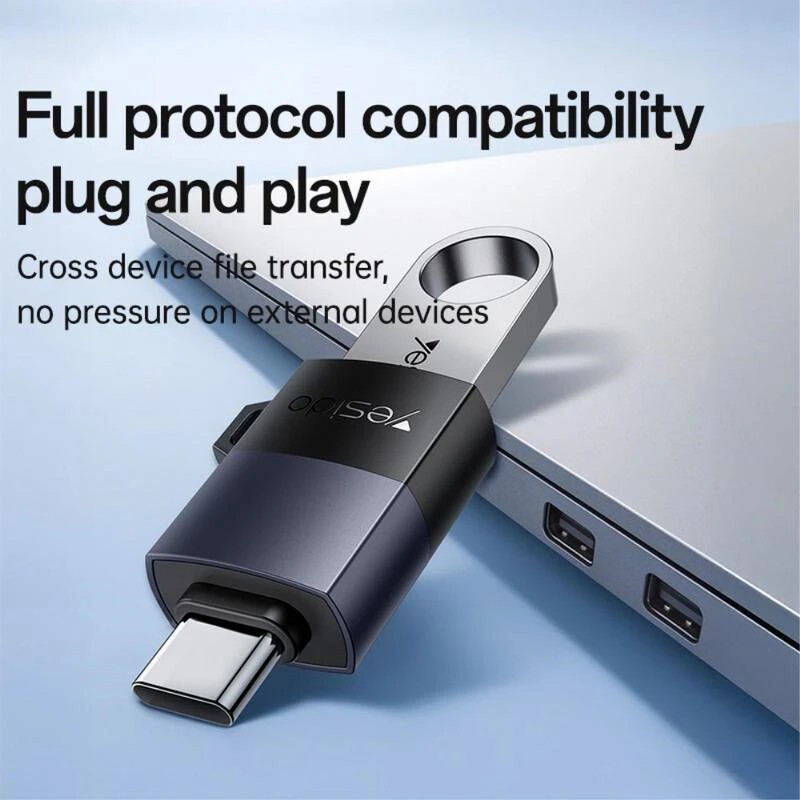 تبدیل USB OTG به تایپ سی یسیدو GS31 - 4