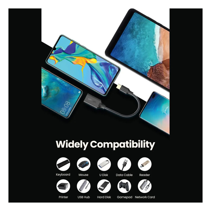 تبدیل USB OTG به تایپ سی یوگرین US154-30701 - 6