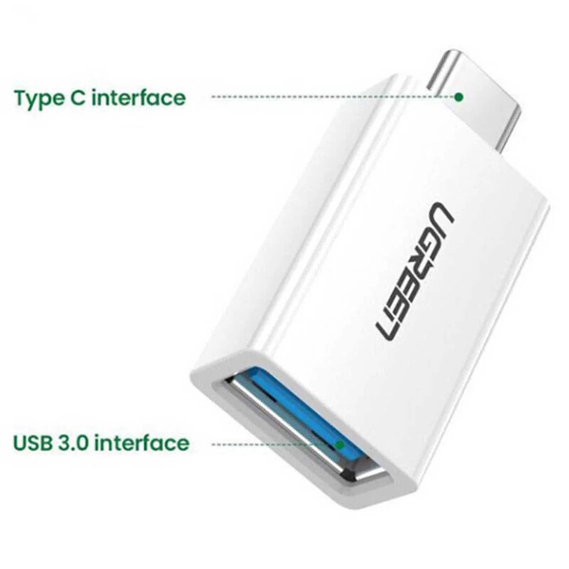 تبدیل USB OTG به تایپ سی یوگرین US173-30 - 6