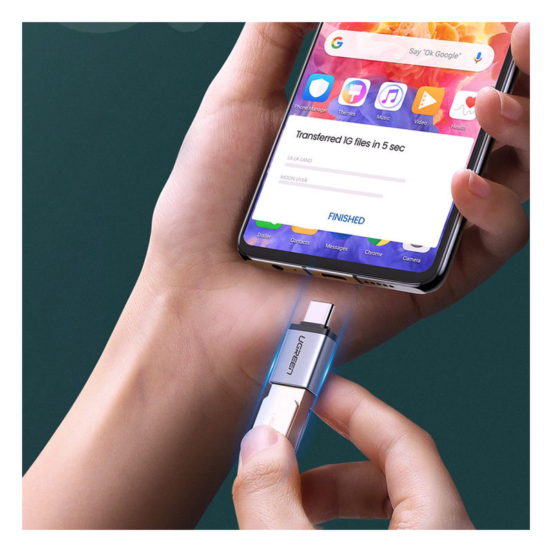 تبدیل USB OTG به تایپ سی یوگرین US270-50283 - 6