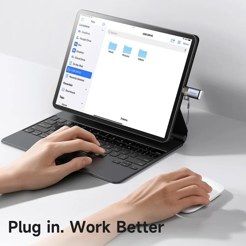تبدیل USB OTG / TF به لایتنینگ مک دودو OT-785 - 5