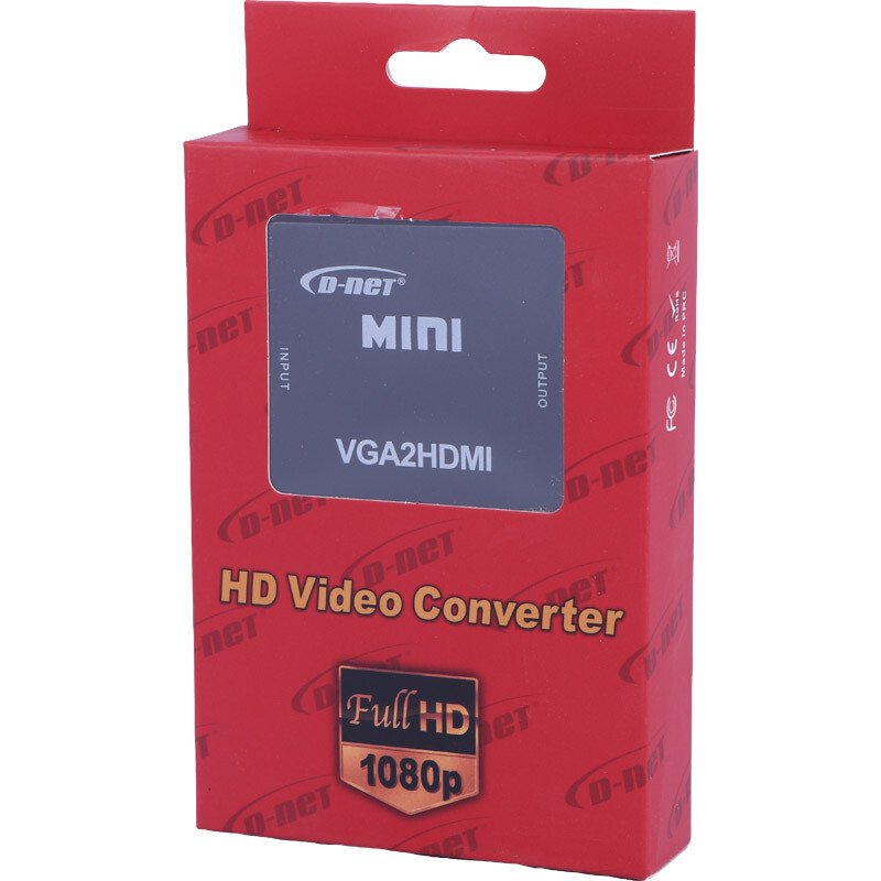 تبدیل VGA به HDMI دی نت Mini - 2
