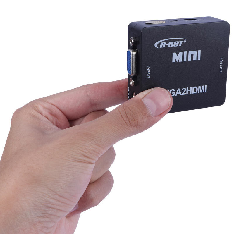 تبدیل VGA به HDMI دی نت Mini - 5