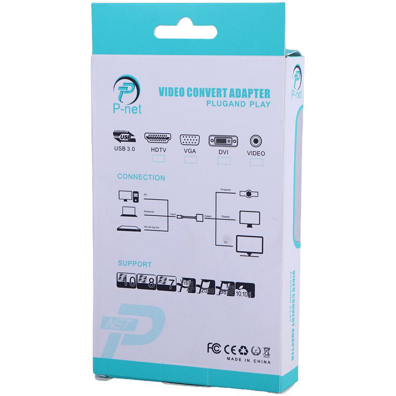 تبدیل VGA به HDMI پی نت + کابل صدا - 6