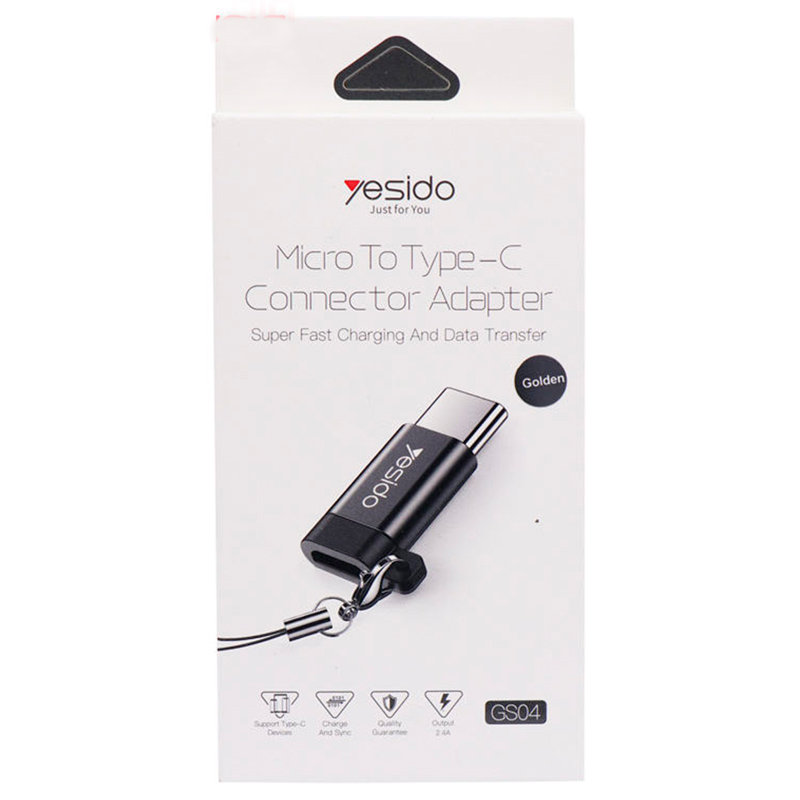 تبدیل Yesido GS04 MicroUSB To Type-C