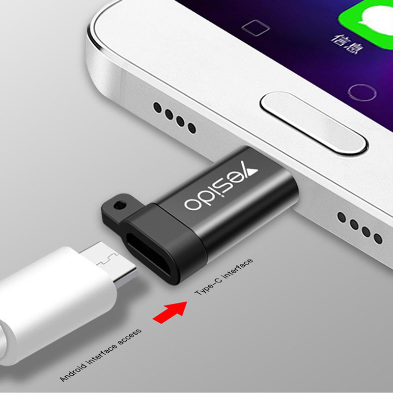 تبدیل Yesido GS04 MicroUSB To Type-C - 4