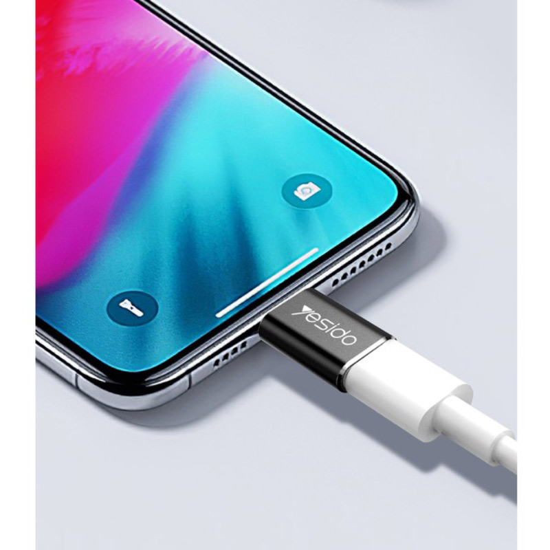 تبدیل Yesido GS05 MicroUSB To Lightning - 4