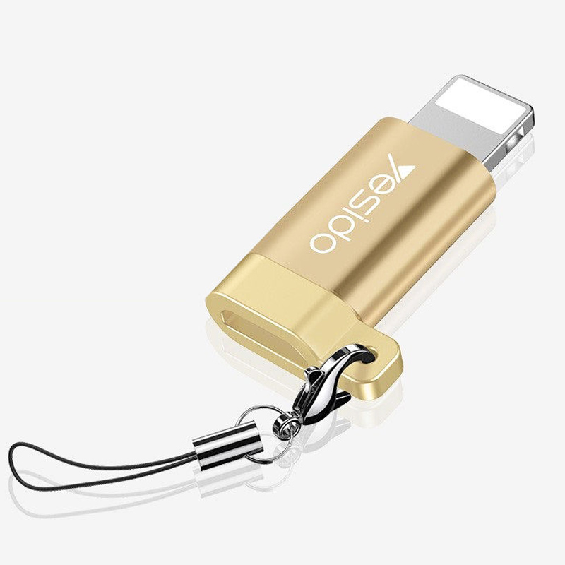 تبدیل Yesido GS05 MicroUSB To Lightning - 5