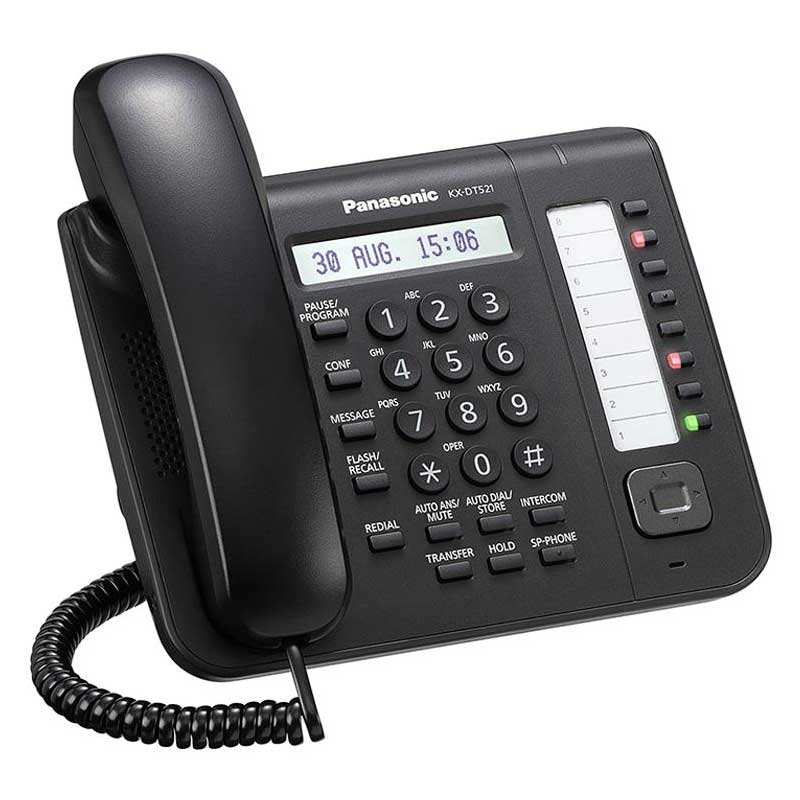 تلفن سانترال دیجیتال Panasonic KX-DT521 - 5