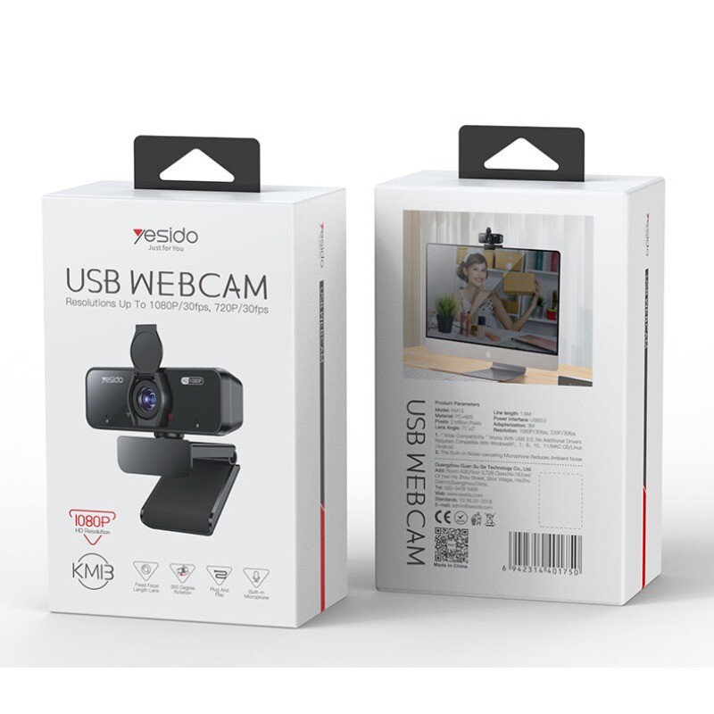 وب کم یسیدو KM13 Full HD - 2